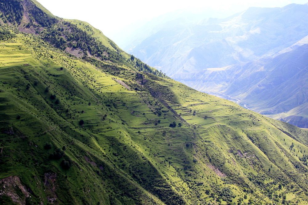 Зеленые горы.