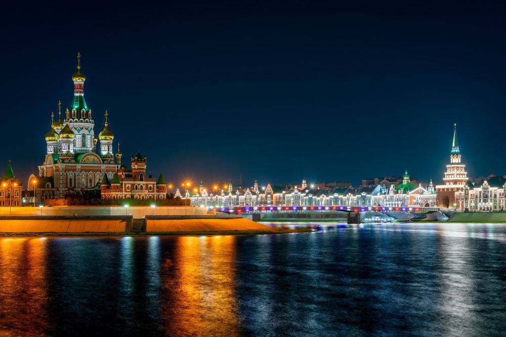 Набережная Йошкар-Олы