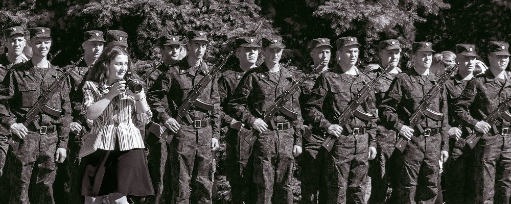 В боевом строю