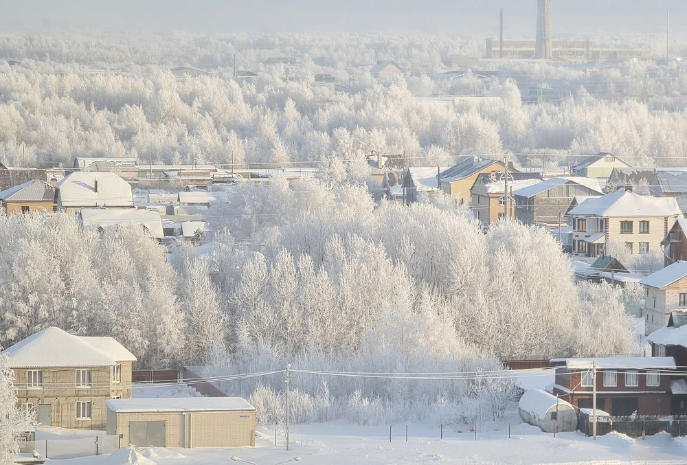 Морозный город