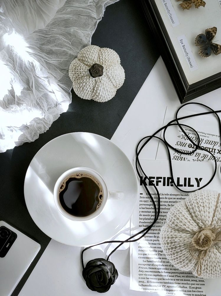 Флетлей в черно -белых тонах...