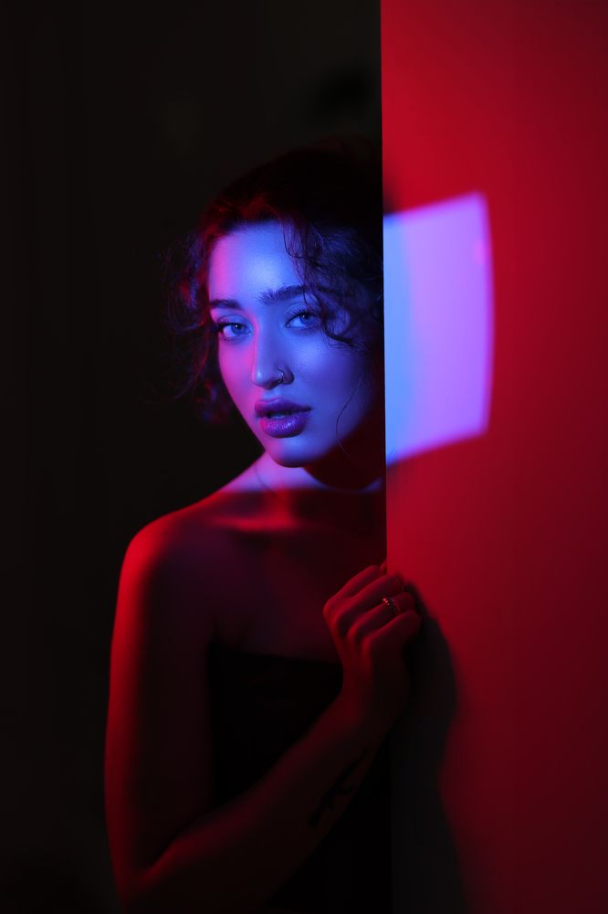 Blue And Red