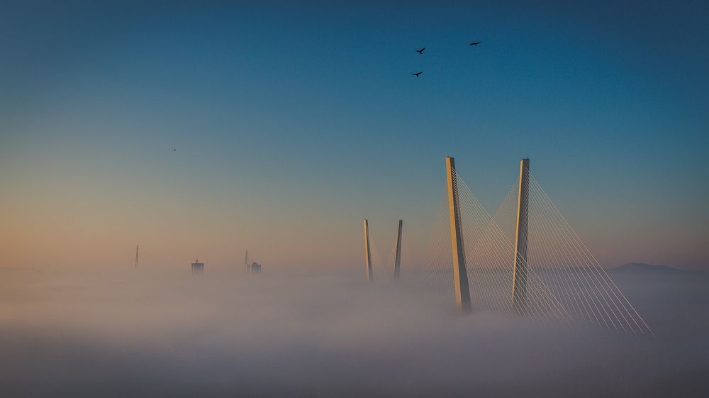 город в одеяле