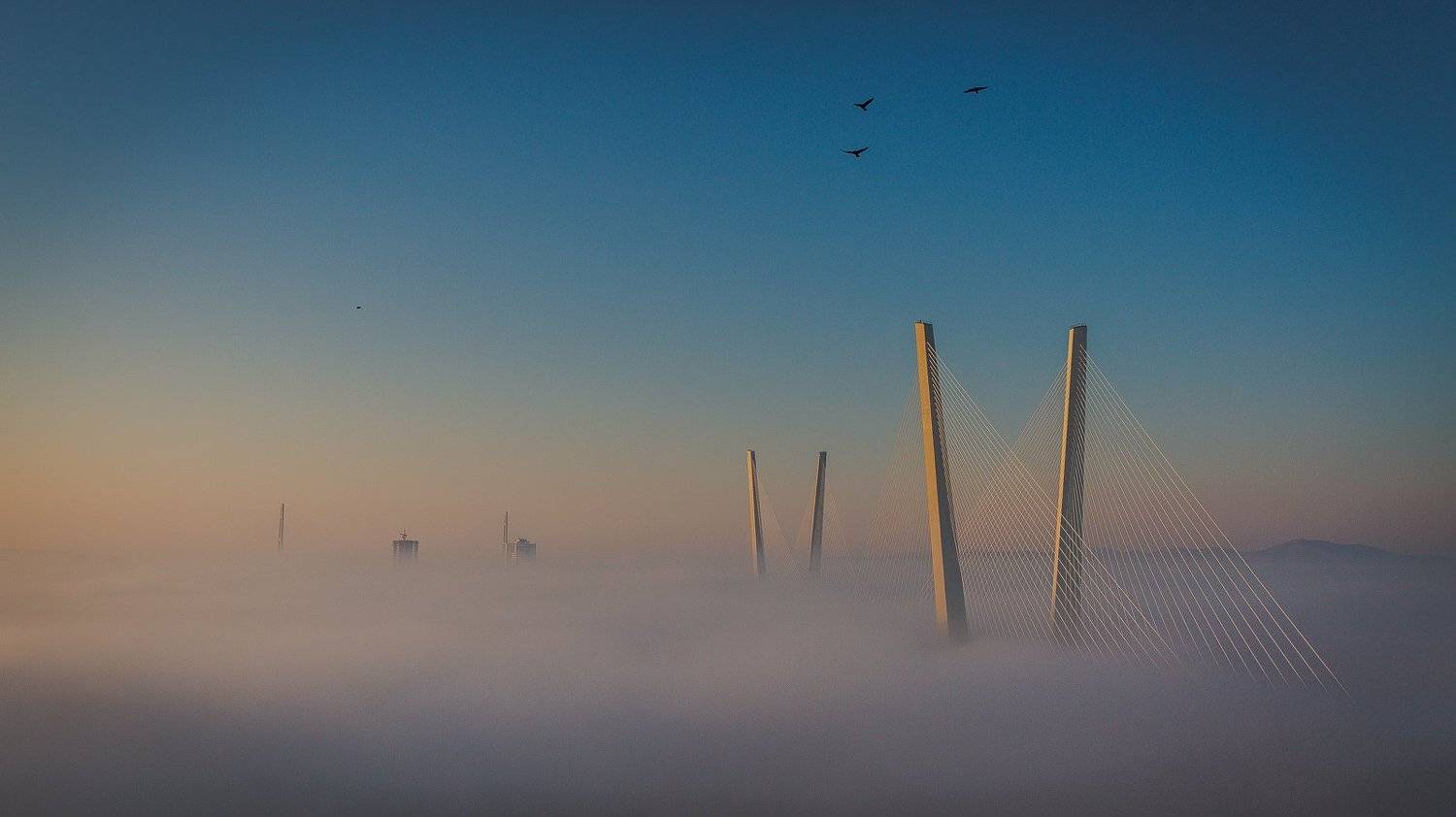 город в одеяле