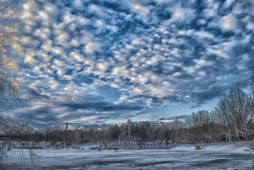 Зимнее озеро