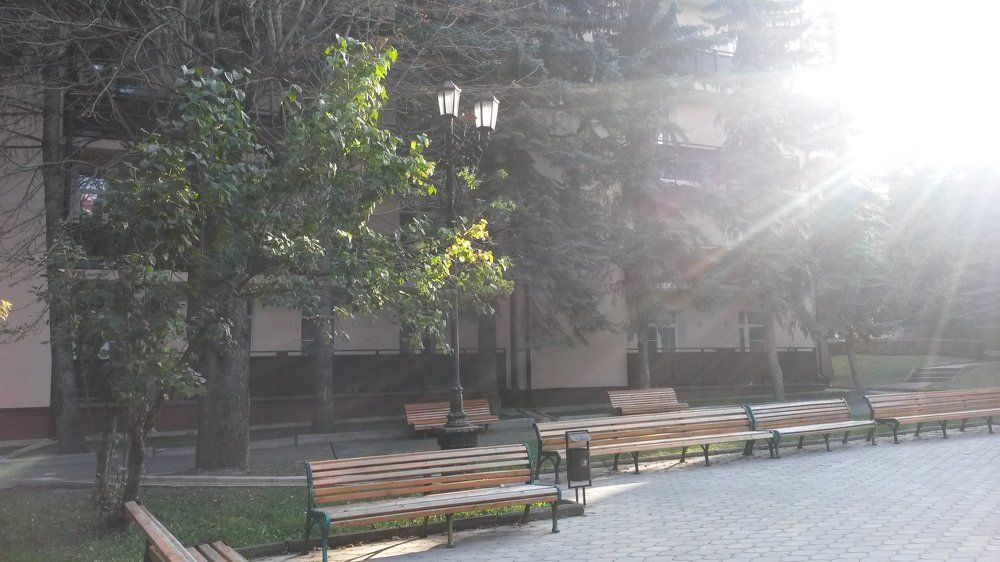 утром