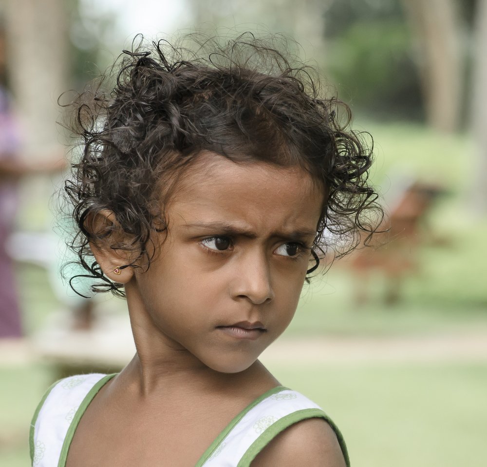 Юная ланкийка.