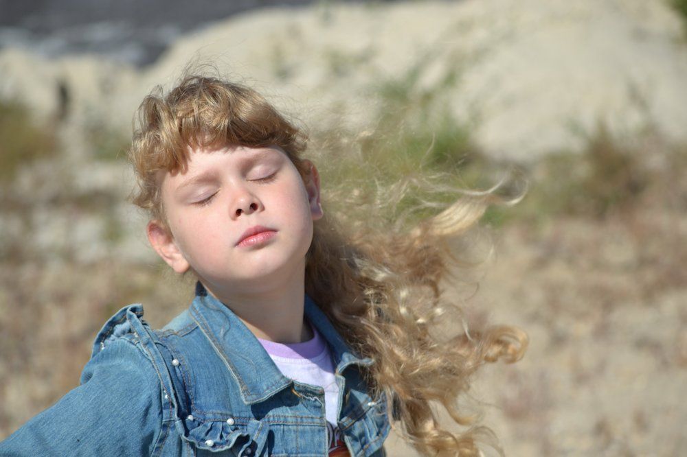 Ветер, солнышко, река