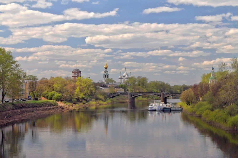 Облака над Вологдой.