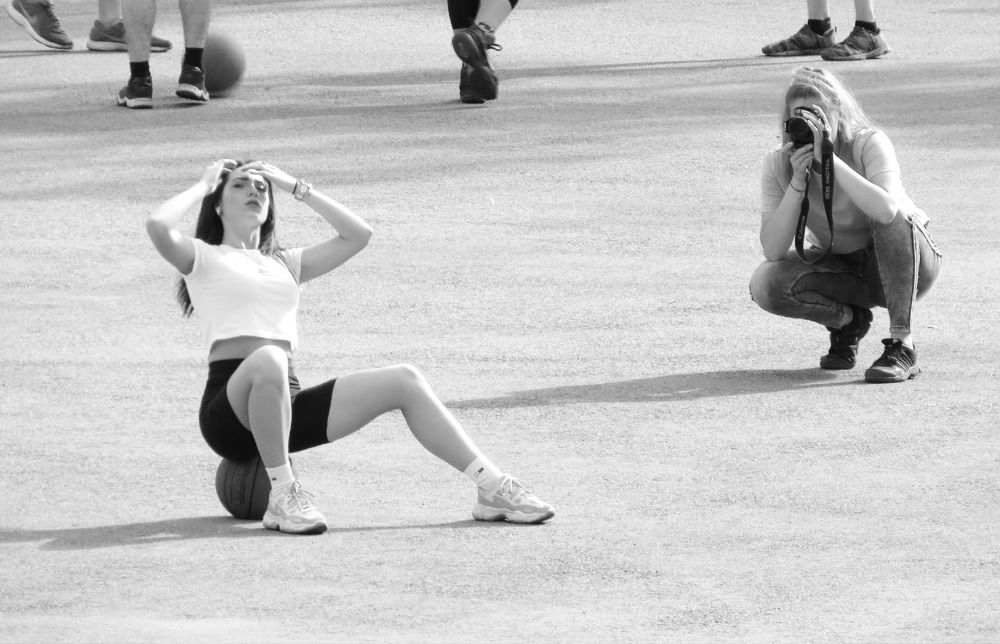 Баскетболистка