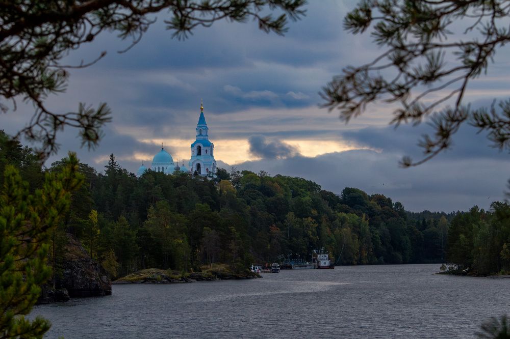 Спасо-Преображенский собор на острове Валаам