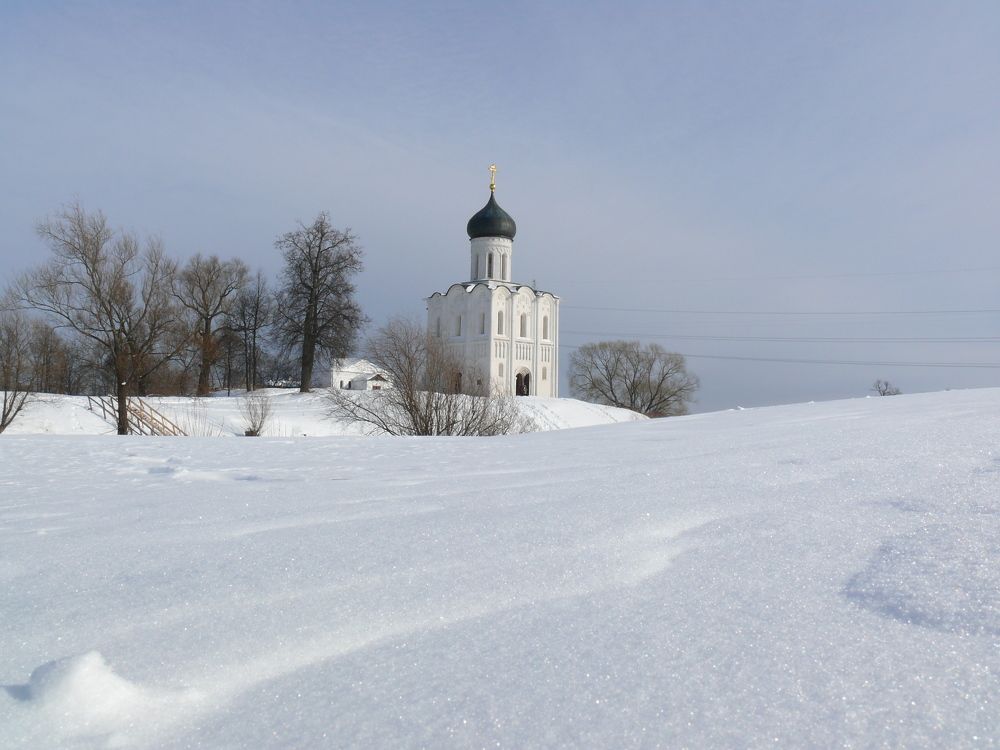 Снежная зима.