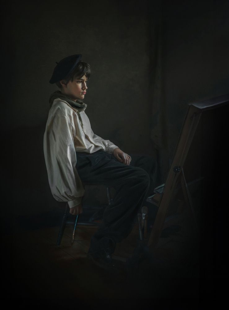 Юный художник