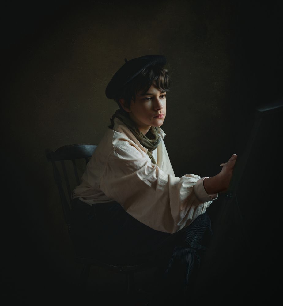 Юный художник