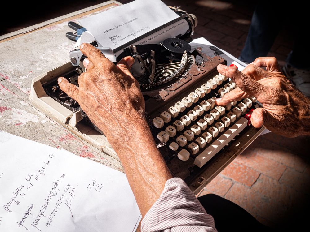 El último mecanógrafo de Cartagena