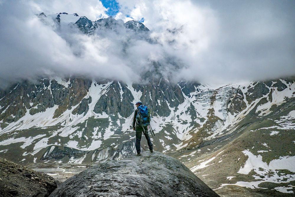 Горный Алтай. Ущелье Актру.