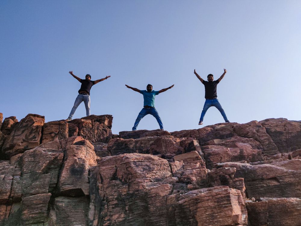 Success: On Top of the Mountain