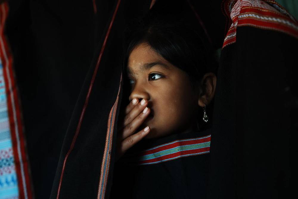 Jrai minority ethnic of Vietnam