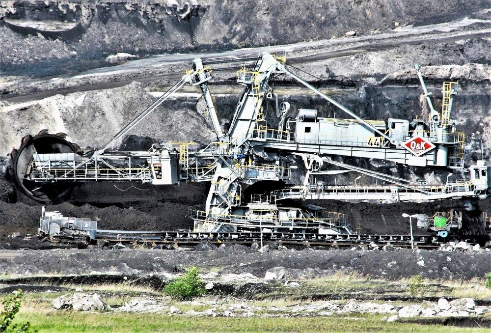 Угольный разрез.