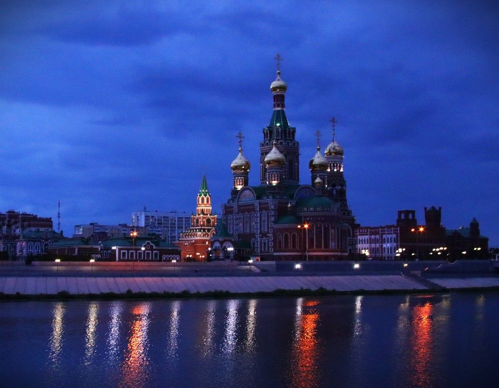 Набережная Йошкар-Олы