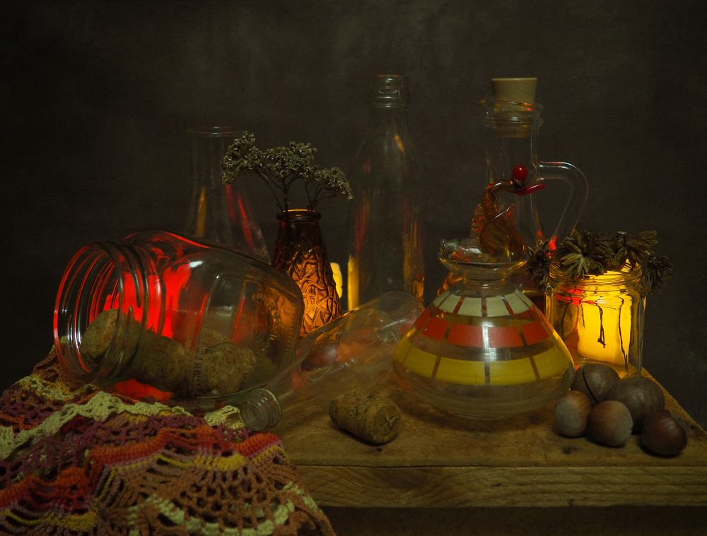 Натюрморт с банками