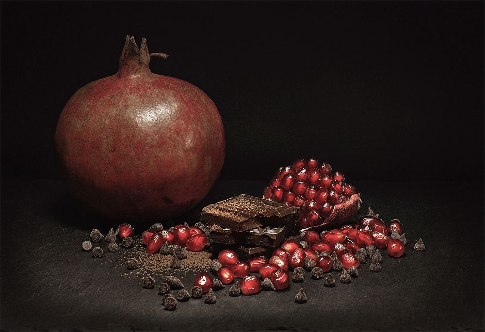 Гранат и шоколад