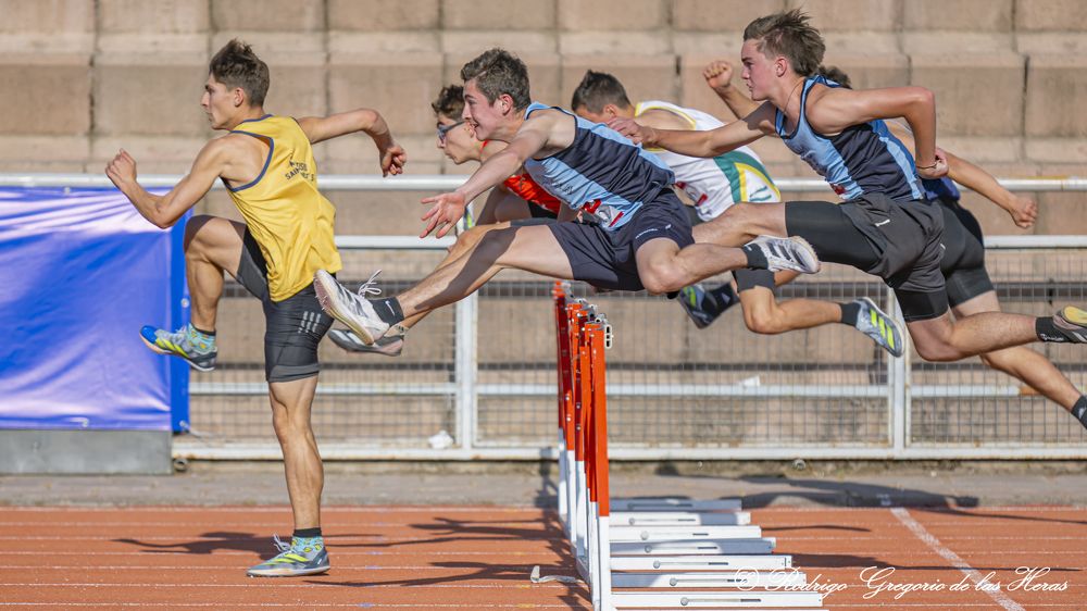 100 meter hurdles for men