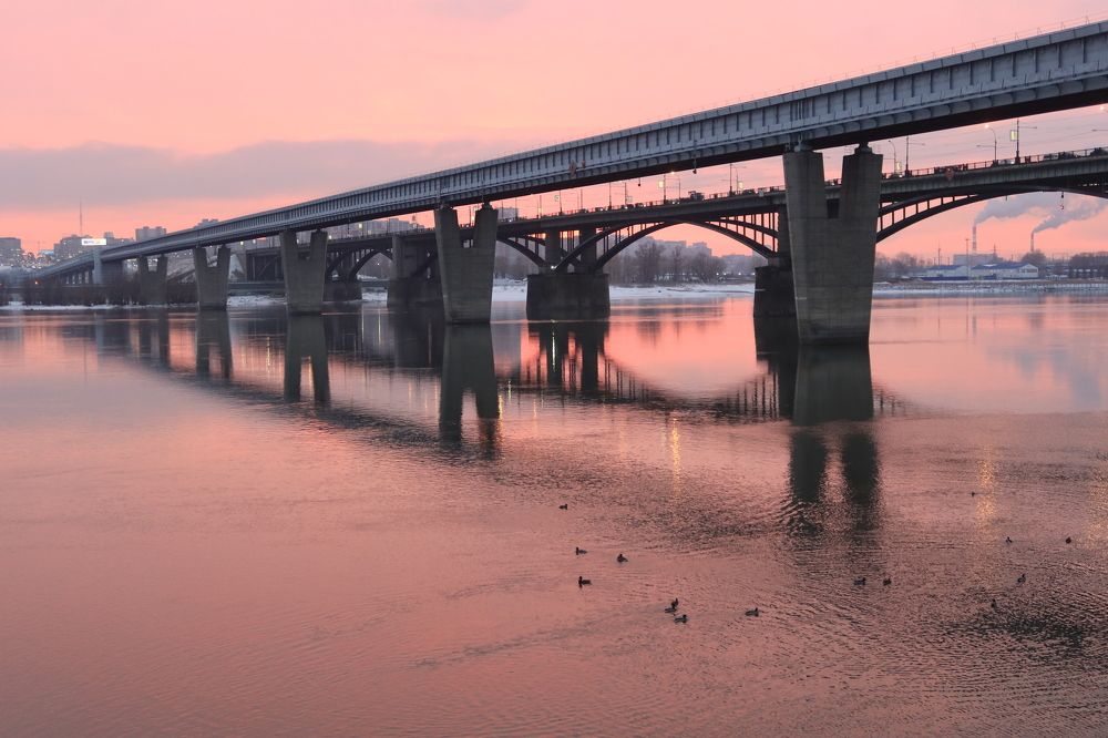 Закат в ноябре