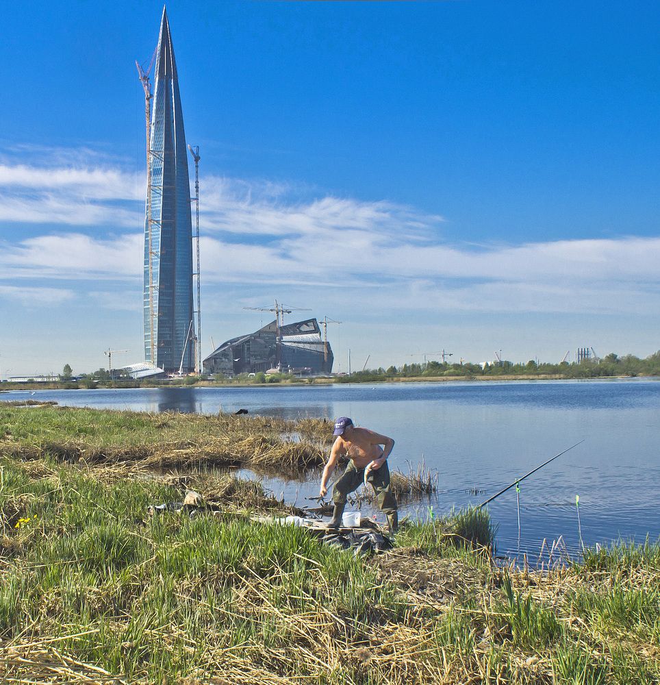 Удачливый рыбак.