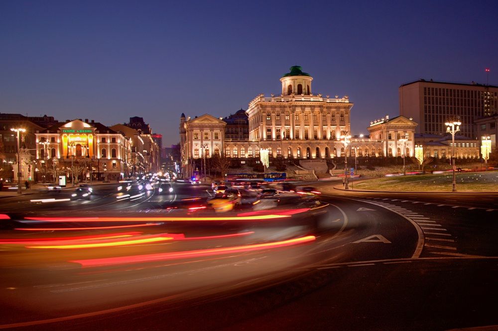 Динамика вечернего города