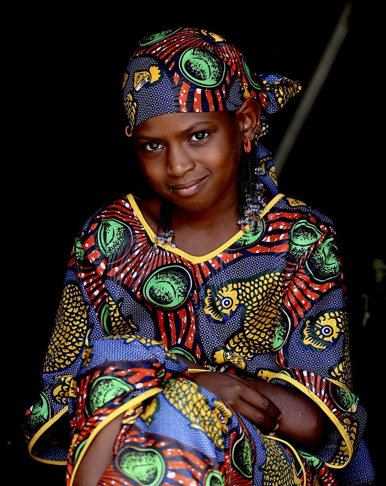 Young girl from Cote d’Ivoire