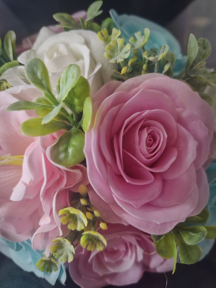 Букет из мыла...