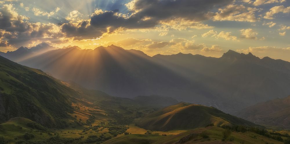 На закате дня