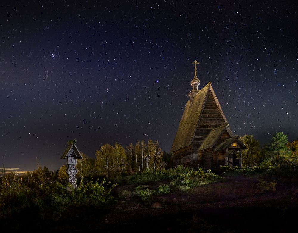 Ночь на старом погосте