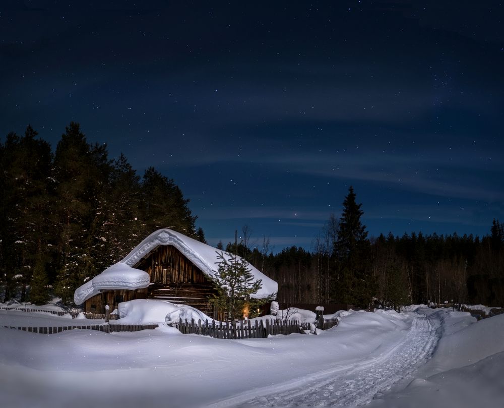 Среди снегов