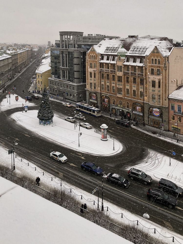 В зимнем городе