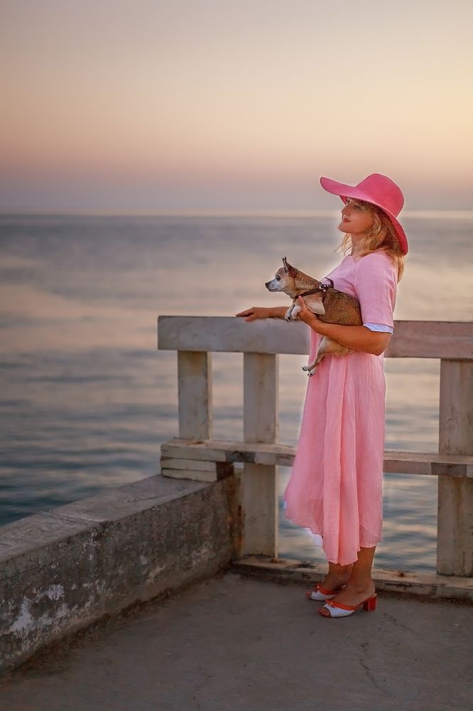 Дама с собачкой.