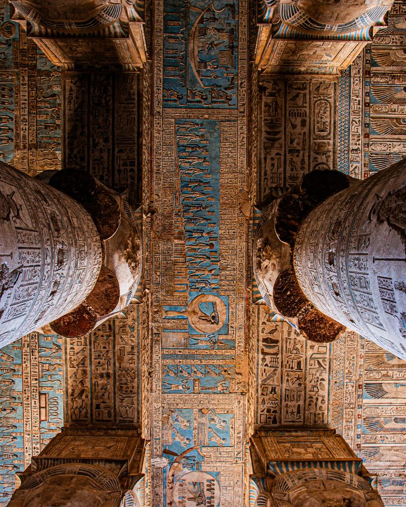 Ceiling of Dendera Temple