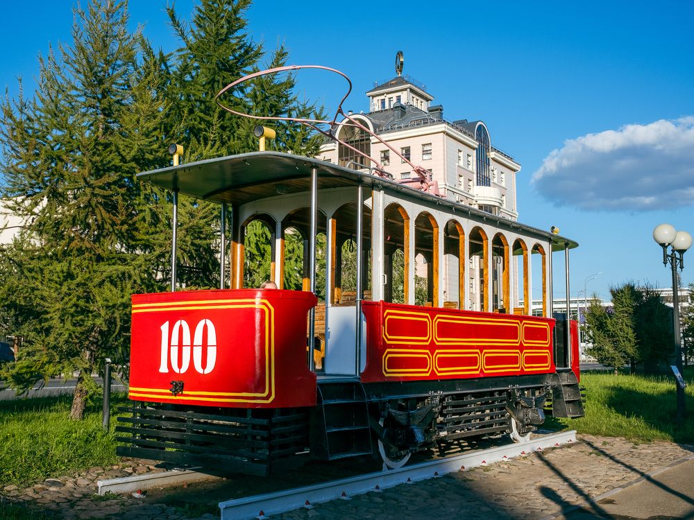 Старый трамвай