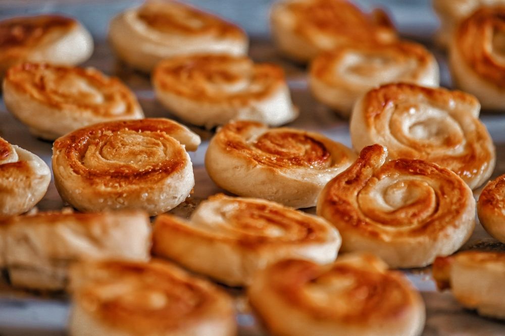 Выпечка к завтраку.