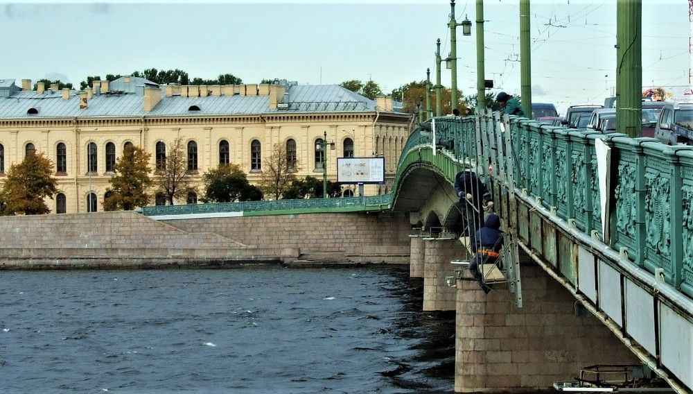 Литейный мост. Нева.
