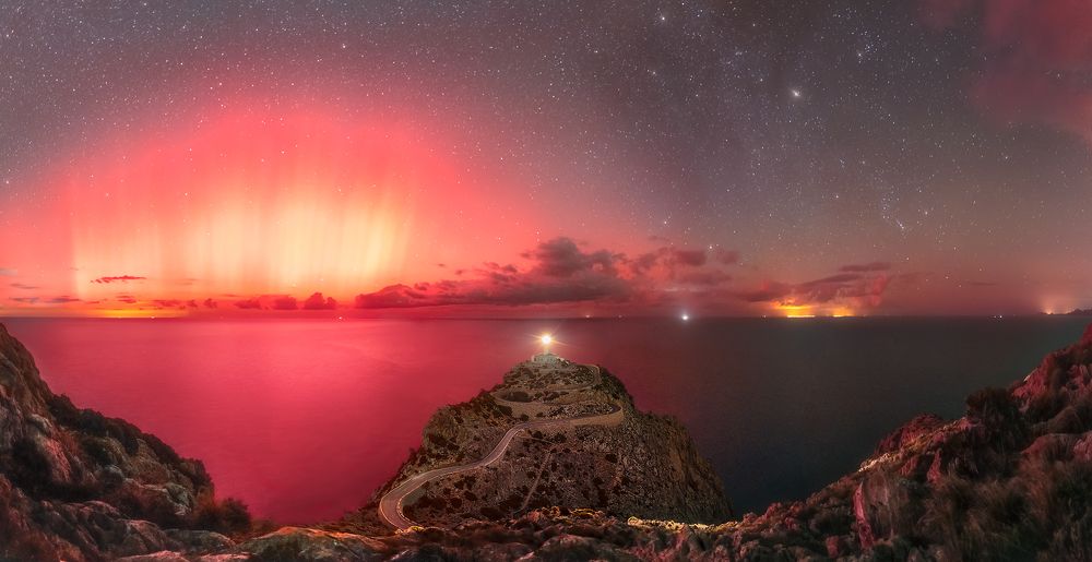 Mallorca the island of the Northern Lights