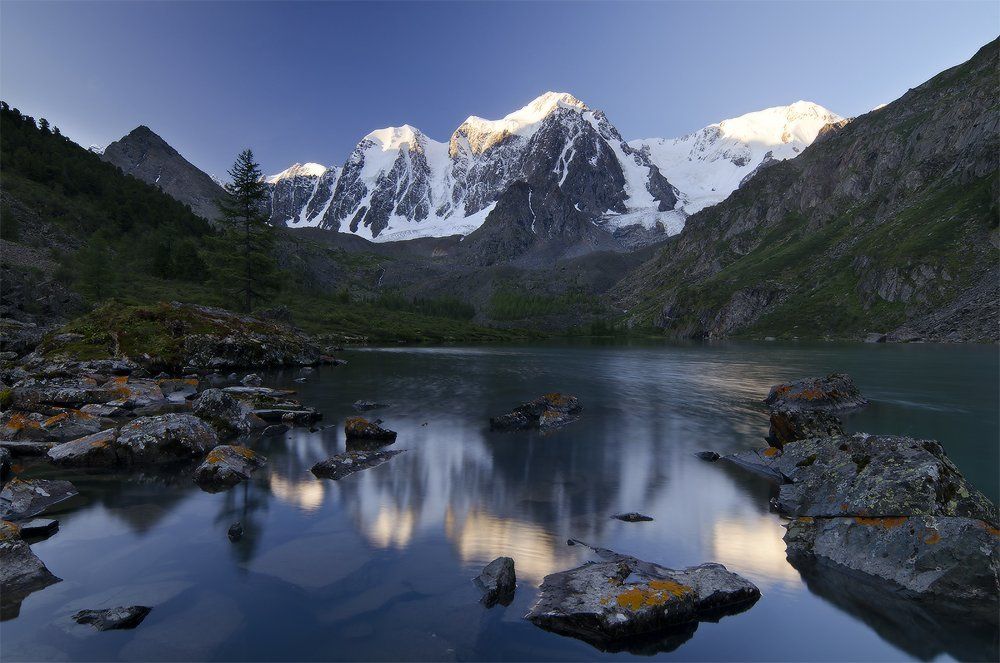 рассвет над Чуйским хребтом