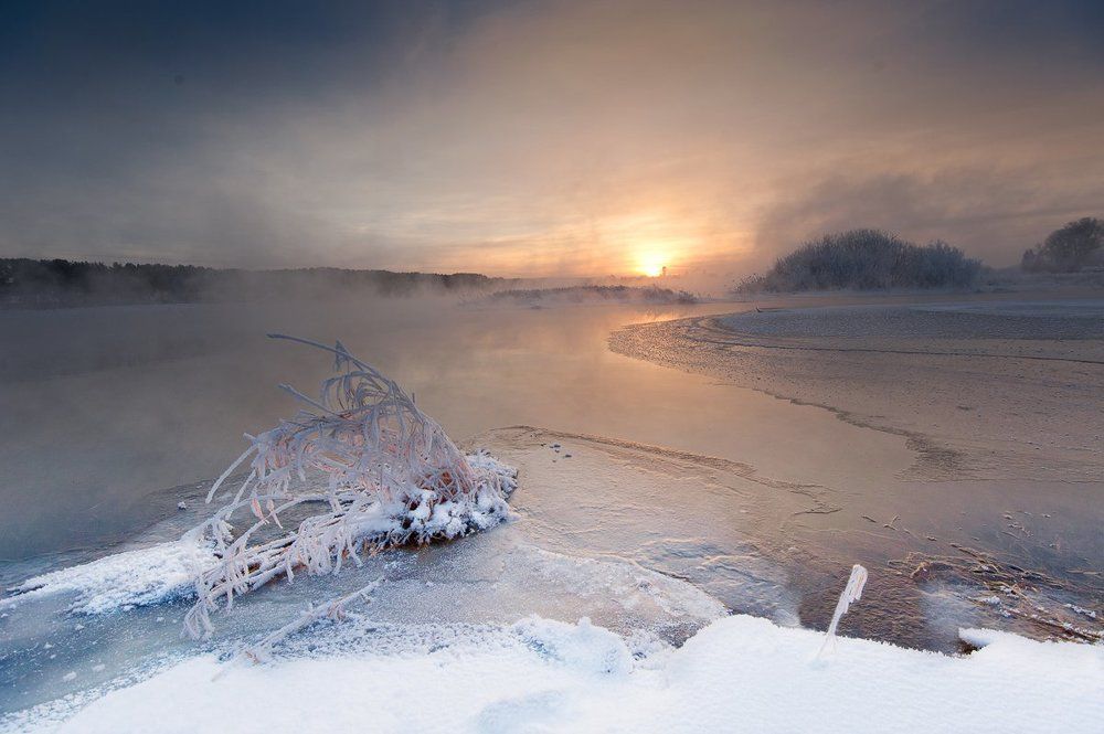 Морозное утро Арамиля