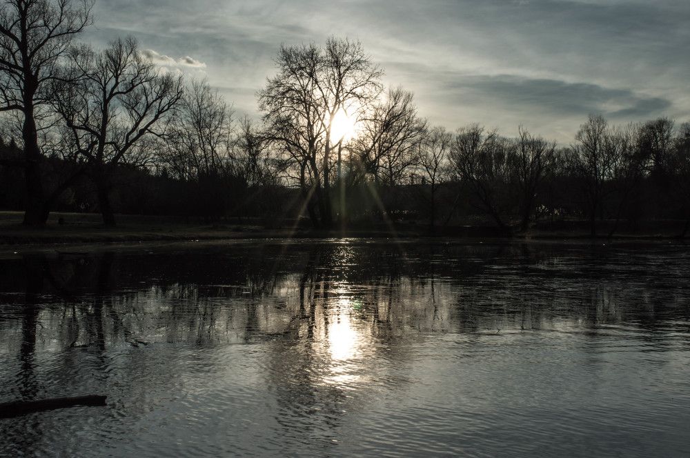 осенние  лучи