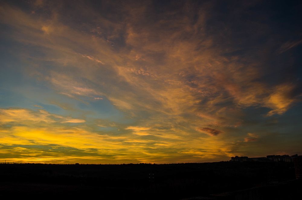 Закат огонь