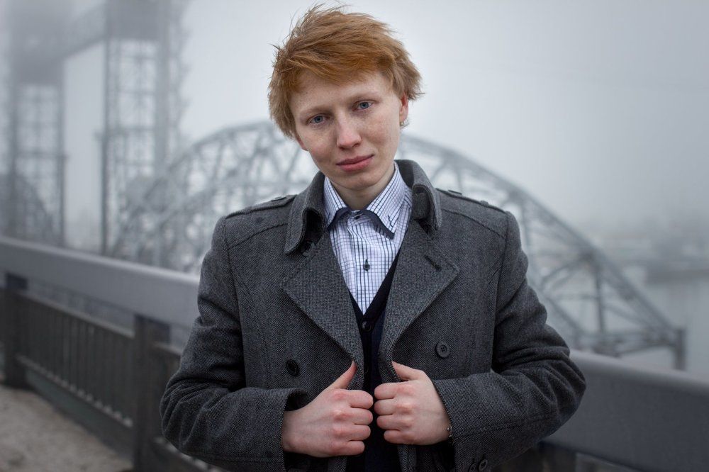 рыжий человек