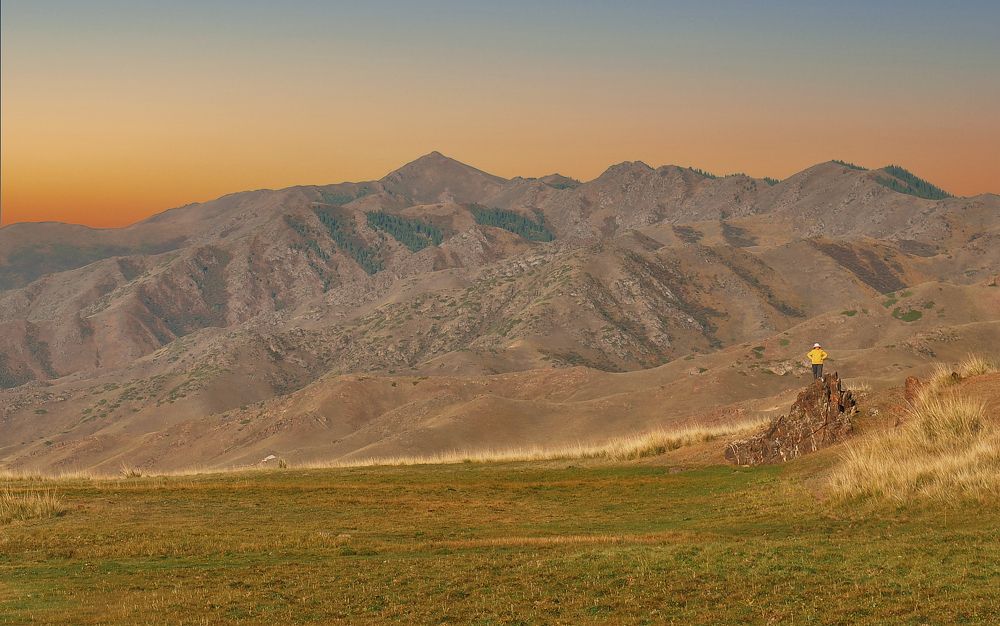 Северный Тянь - Шань, оз. Тузголь напротив пик Хан Тенгри, Повелитель неба