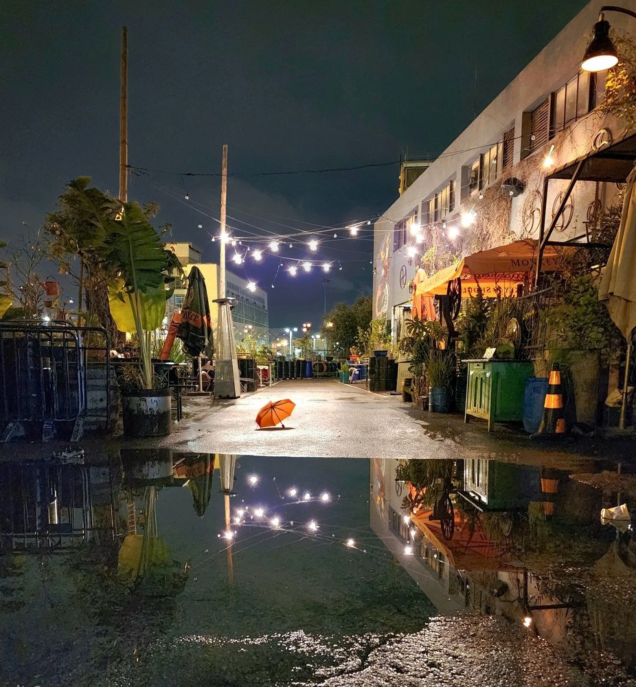 После дождя.