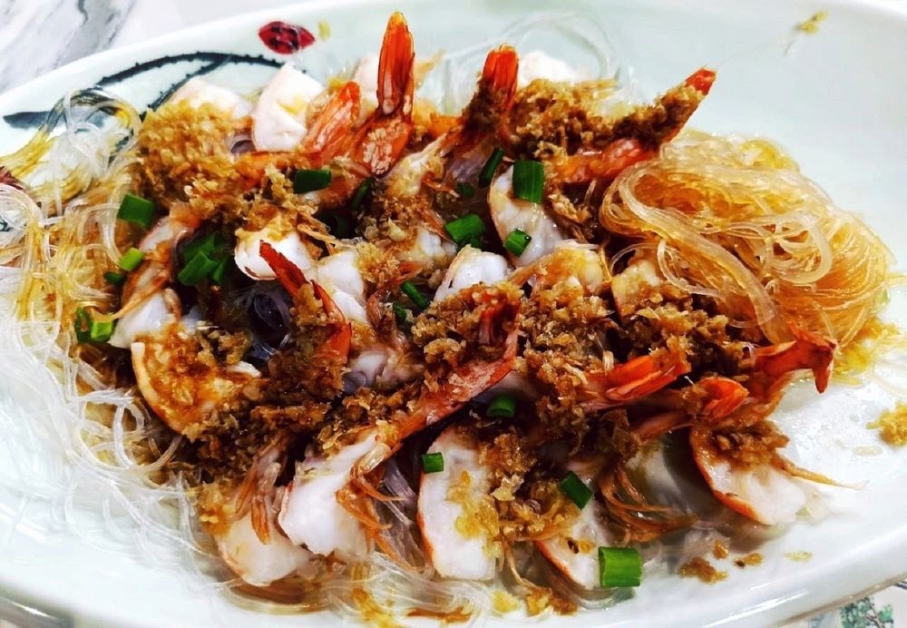 Завтрак на троих - королевские креветочки